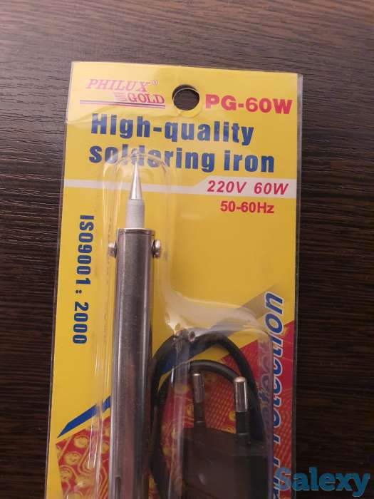 Паяльник 60 Ватт, электропаяльник 220 Вольт, фотография 4