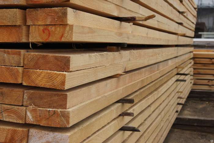 Доска обрезная, необрезая, брус., фотография 1