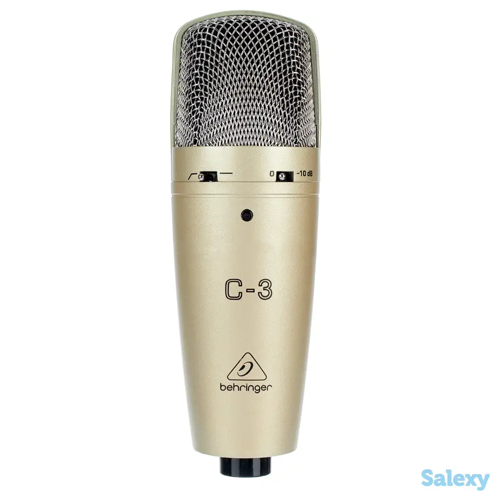 Студийный конденсаторный микрофон behringer c-3, фотография 1