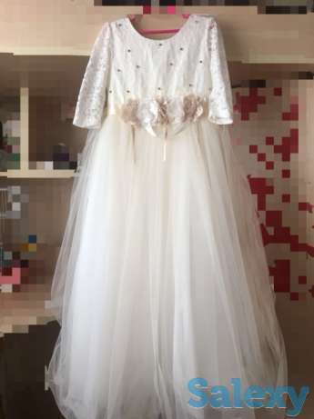 Платье детское+ перчатки, фотография 1