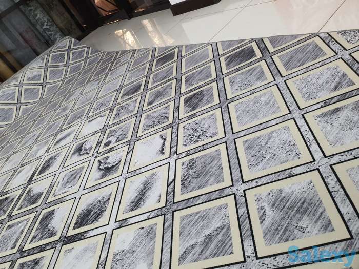 Коврик, ковровая дорожка метражом, ковер Ширина 140 см Голубой Синий, фотография 4