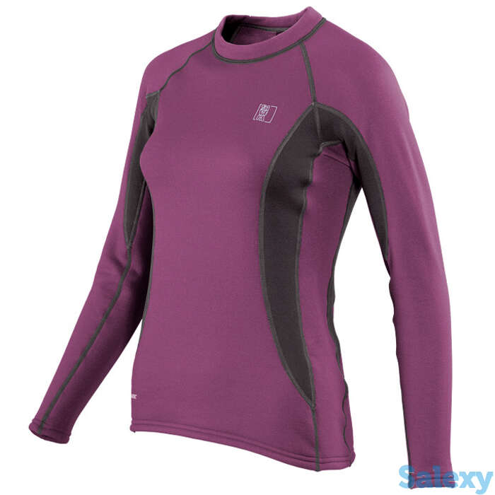 Термобелье майка сивера сноуи женская ежевика/черная, фотография 1