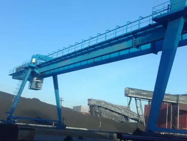 Козловой кран  двубалочный., фотография 3