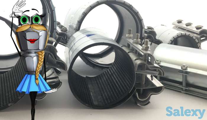 лучшая ремонтная сантехника. Хомуты ремонтные. Сансфера, фотография 3