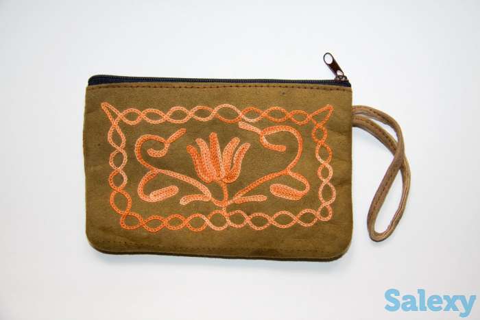 Кошелек из замши, фотография 1