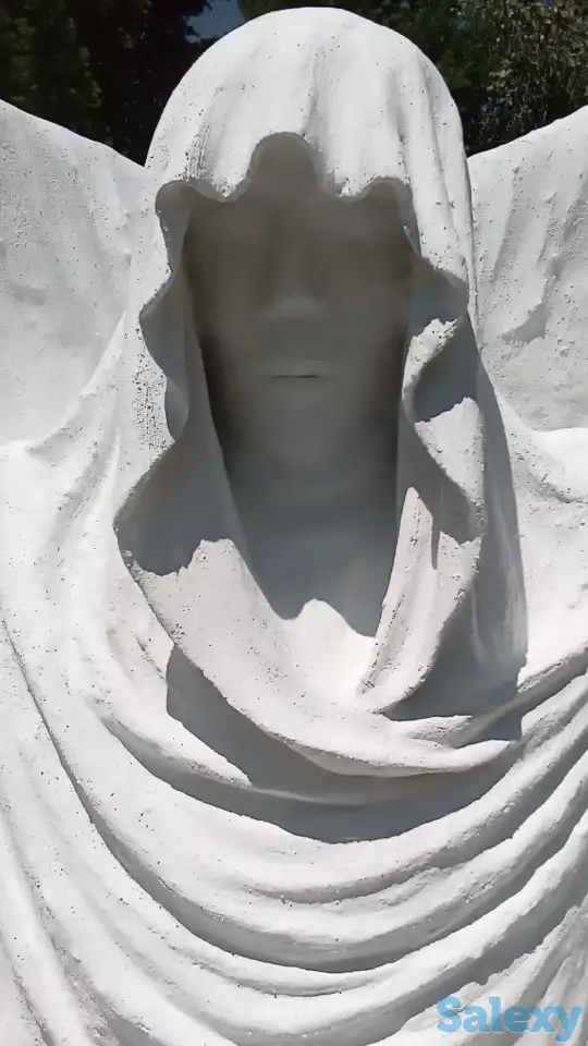 Статуя монах ангел., фотография 1