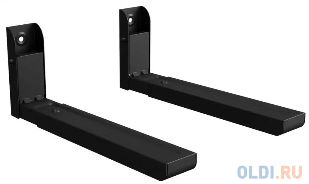 Кронштейн для свч ultramounts um 888b черный макс.30кг настенный фиксированный, фотография 1