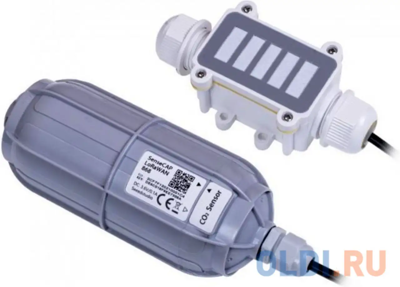 114991728 sensecap wireless co2 sensor - lorawan eu868mhz, фотография 1