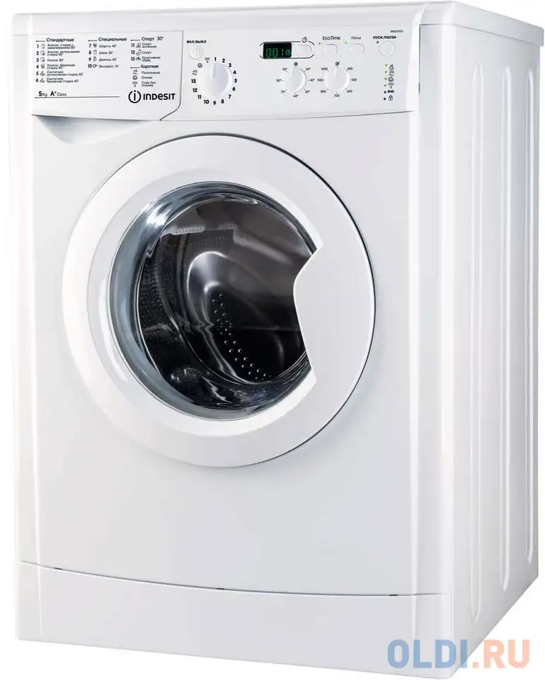 Стиральная машина indesit iwsd 51051 cis белый, фотография 1