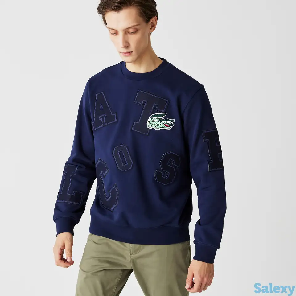 Мужской свитшот lacoste crew neck, фотография 1