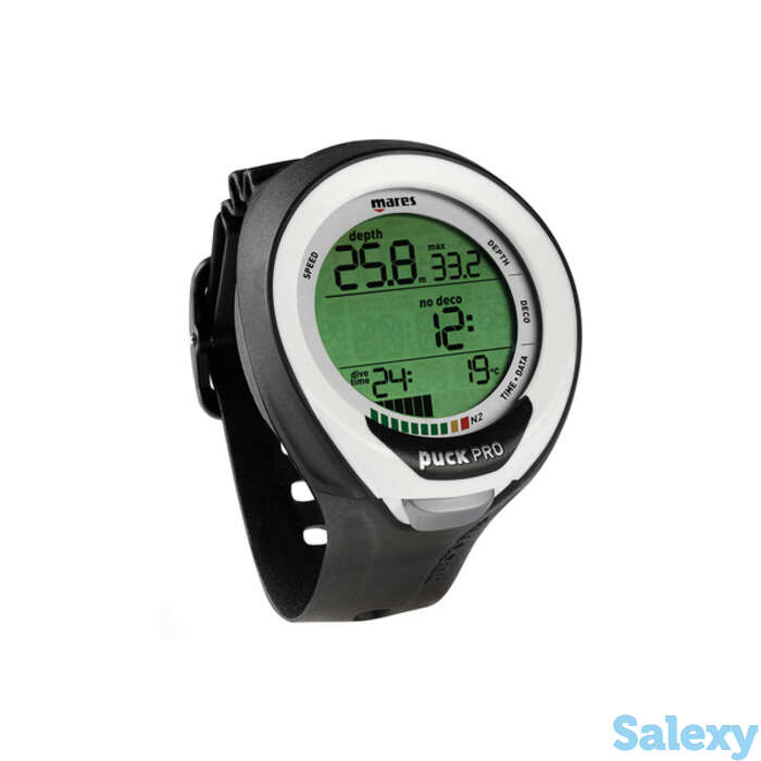 Компьютер для дайвинга mares puck pro+ - цв.лилово-черный, фотография 1