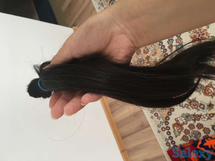 продаю стрижанное волосы длинной 45см за 10 000тг, фотография 1