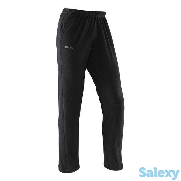 Брюки флисовые  спортивные мужские marmot reactor pant black, фотография 1