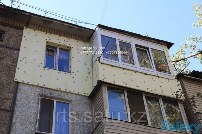 Утепление стен, балконов, коттеджей в Алматы, фотография 1