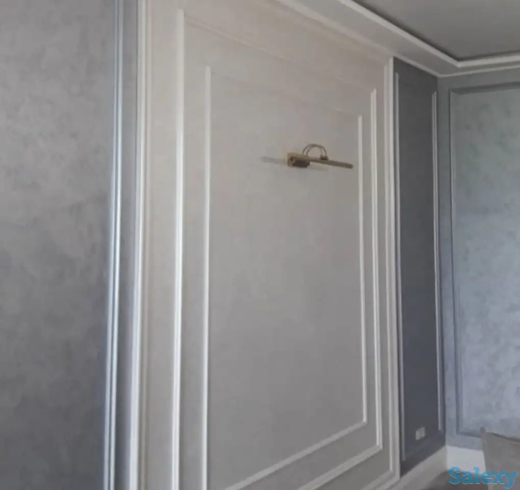 Нанесение декоративной штукатурки и краски, фотография 2