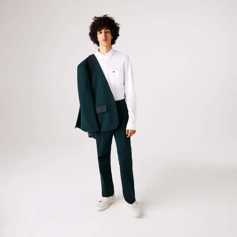 Мужская рубашка lacoste slim fit, фотография 1