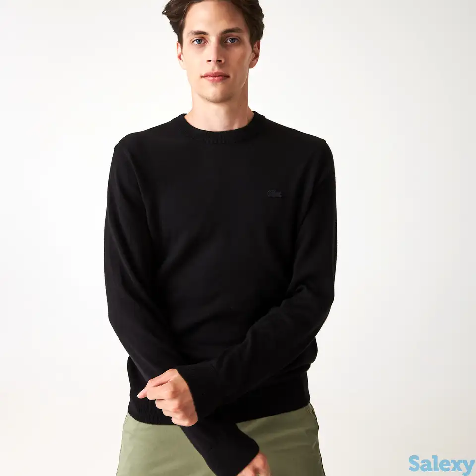 Шерстяной свитер lacoste, фотография 1