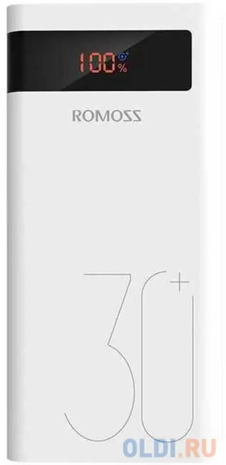 Внешний аккумулятор power bank 30000 мач romoss php30 pro (sense 8p+), фотография 1