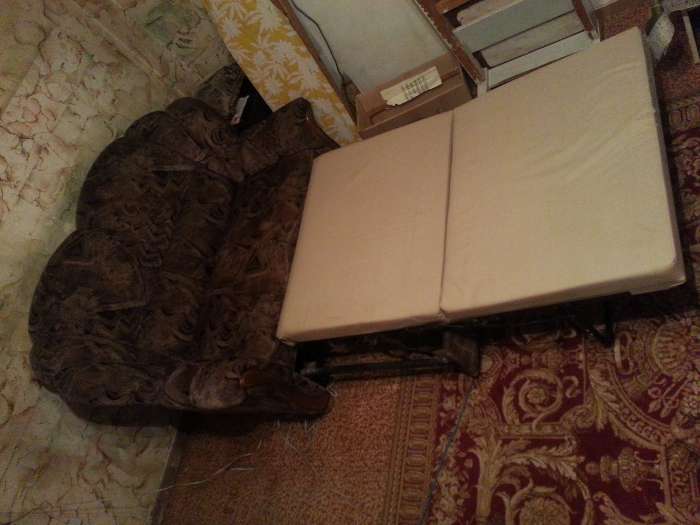 Продам диван раскладной и кресло б\у, фотография 3