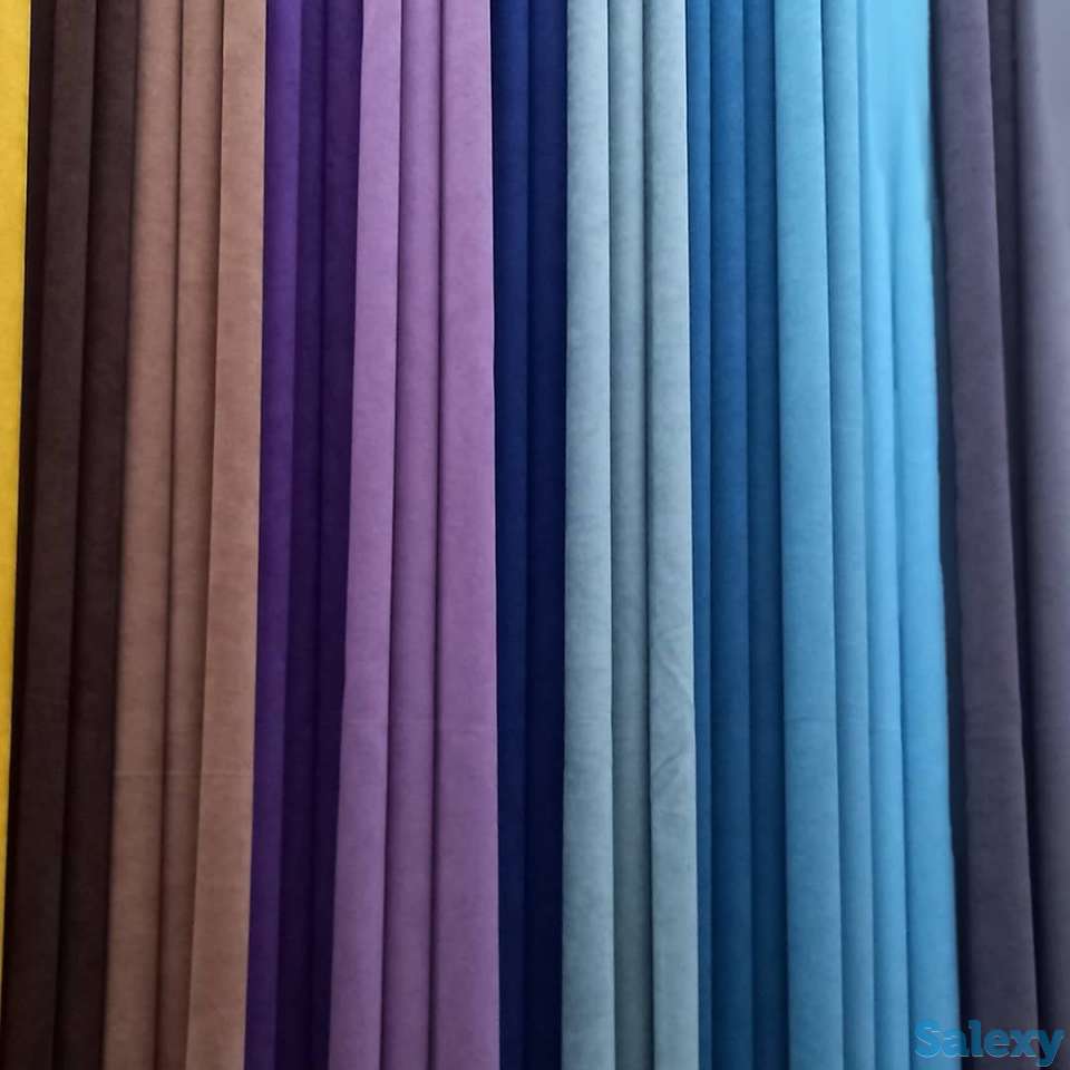 Турецкие ткани: Бархат, блэкаут, петек, сюит и др., фотография 15