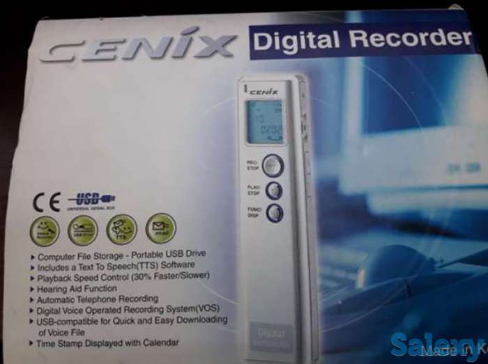 Цифровой диктофон, фотография 1