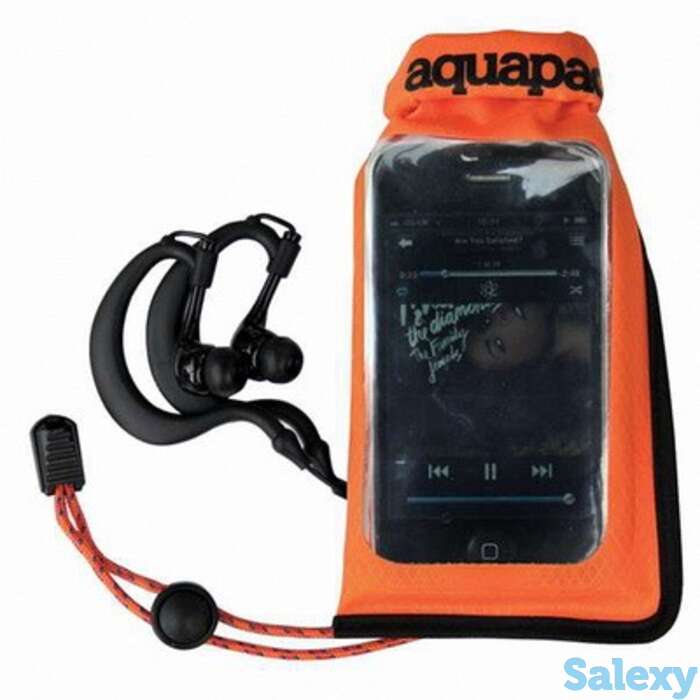 Герметичный чехол aquapac 030 stormproof case оранжевый, фотография 1