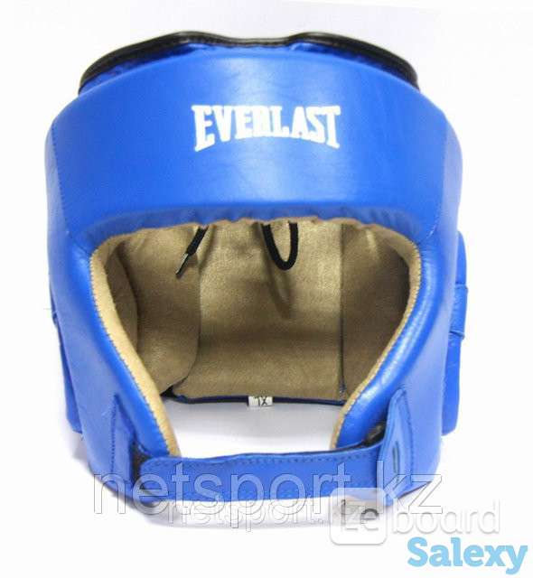 Шлем боксерский Everlast кожа, фотография 1