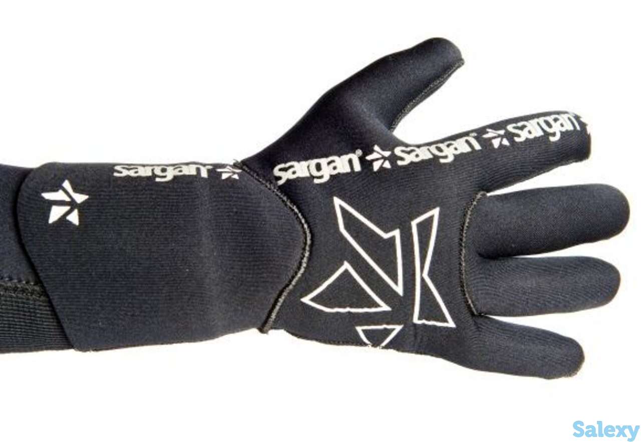Перчатки для подводной охоты неопреновые sargan калан 4.5мм, фотография 1