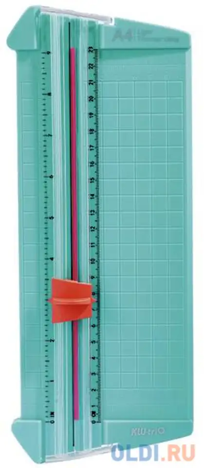 Резак дисковый kw-trio 13830grn a4/6лист./230мм/ручн.прижим, фотография 1