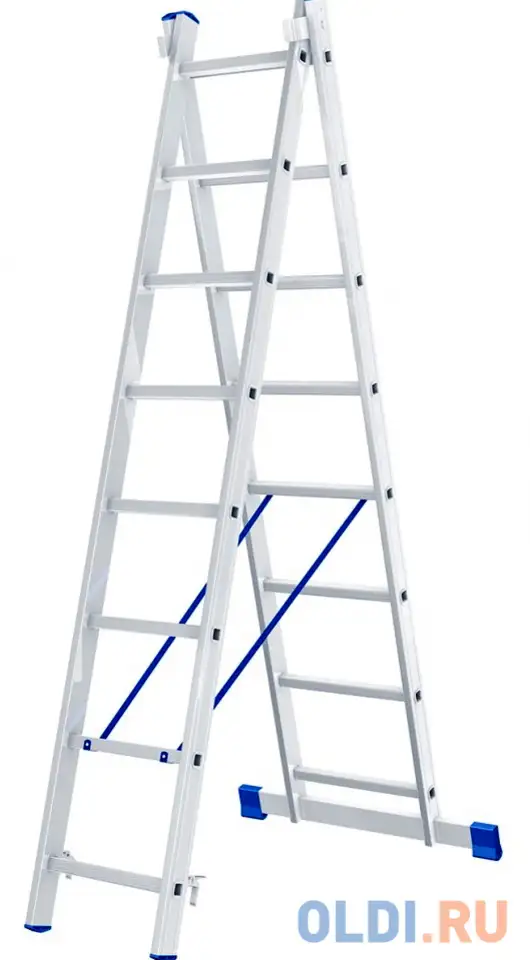 Лестница сибртех 97908 2х8 ступеней, фотография 1