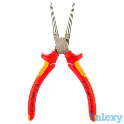 Длинногубцы диэлектрические  vde 1000v 160 мм knipex kn-3036160, фотография 2