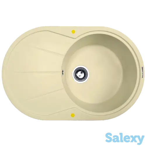 Мойка кухонная гранитная Смеситель, фотография 4