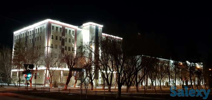 Архитектурная подсветка зданий, освещение фасадов, фотография 11