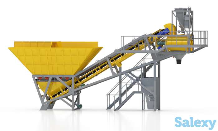 Мобильный бетонный завод QB-75, фотография 2