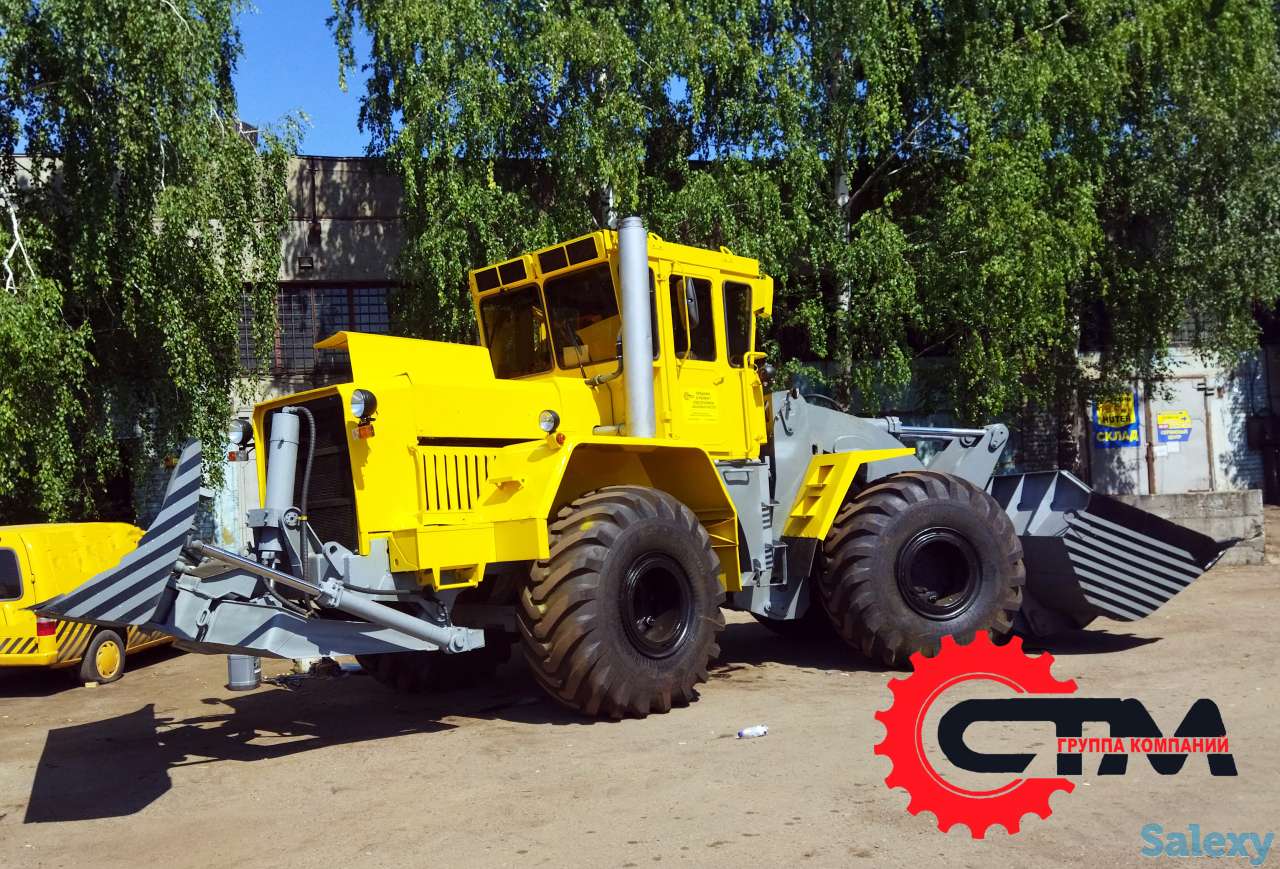 Погрузчик К-702 мва удм2, отвал, ковш, фотография 1