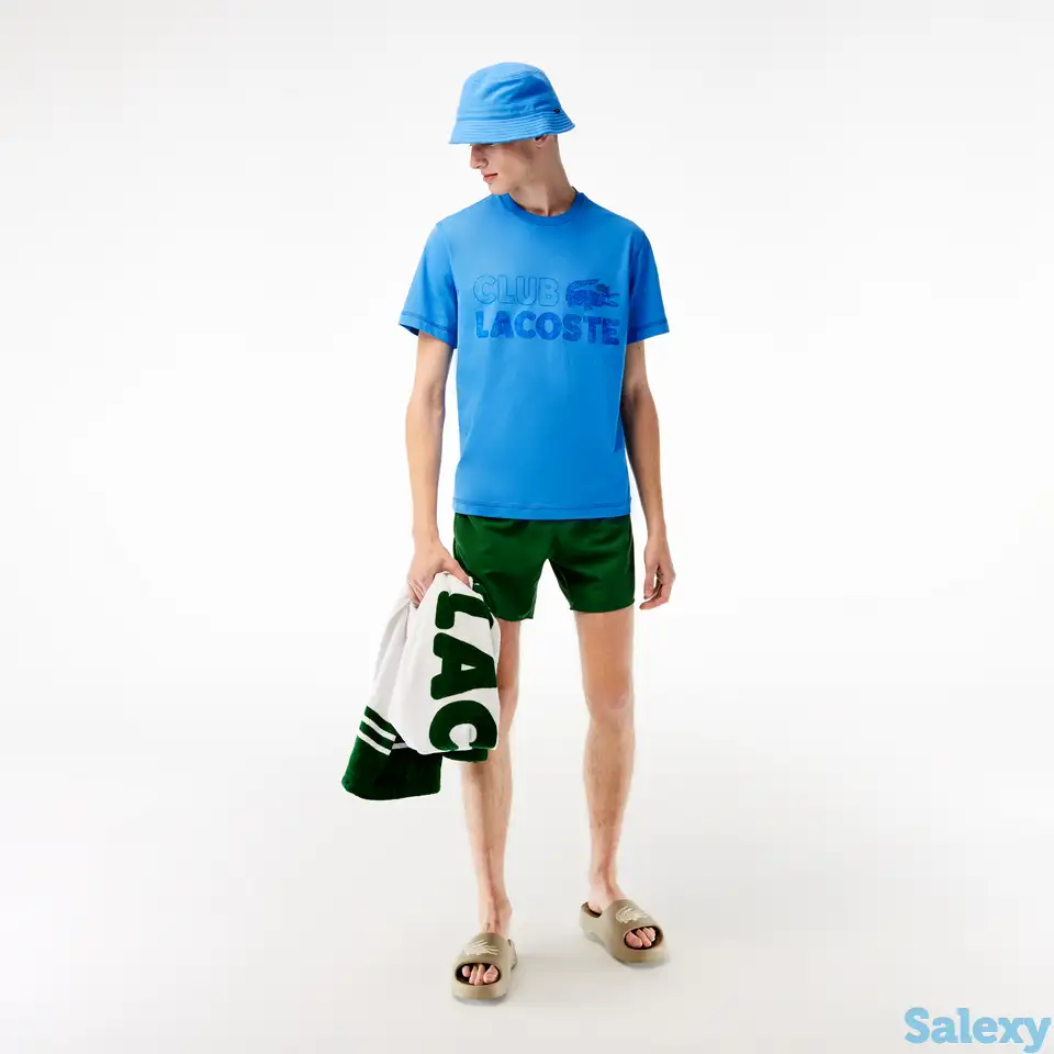 Мужская футболка lacoste из органического хлопка, фотография 1