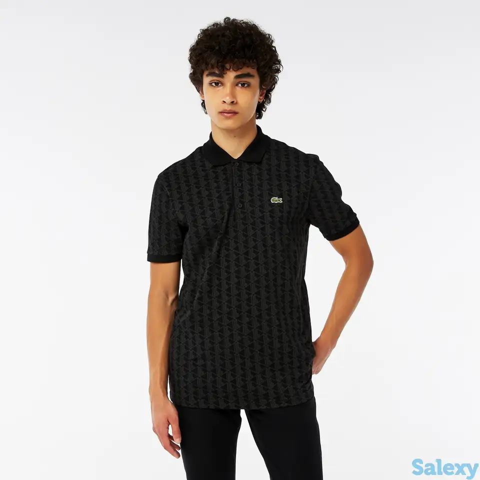Мужское поло lacoste slim fit, фотография 1
