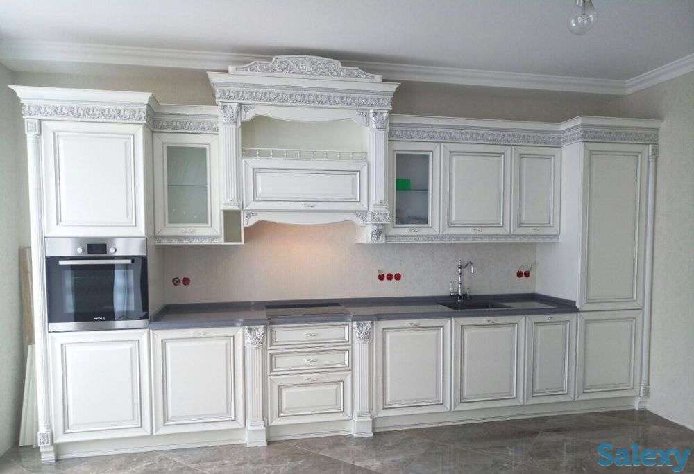 Кухонные крашеные фасады МДФ на заказ, фотография 8