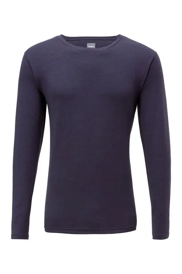 Термокофта goldwin men crew nech long sleeves navy, фотография 18