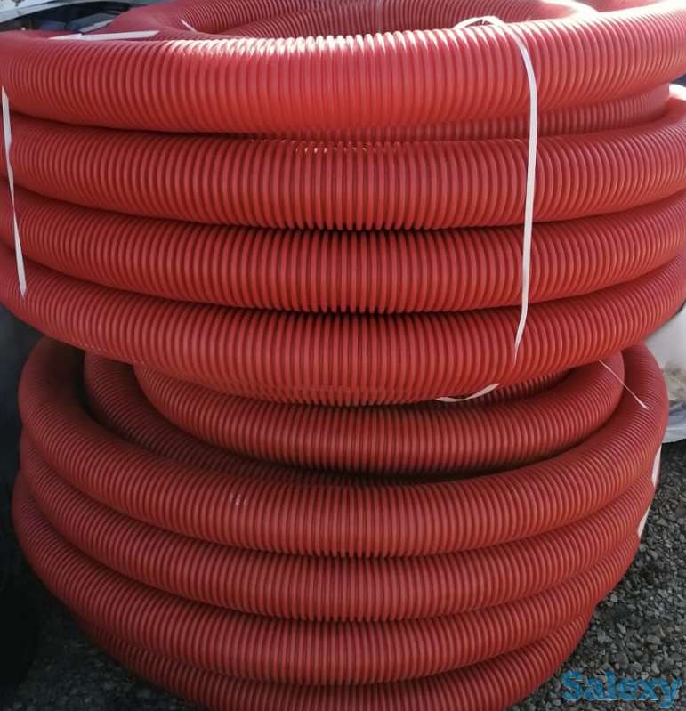 Труба гофрированная двустенная пнд/пвд, фотография 2