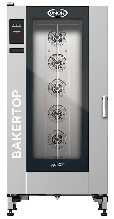 Пароконвектомат UNOX XEBL-16EU-E1RS серии BakerTop MIND.Maps предназначен для приготовления различных блюд, выпечки хлеб, фотография 1