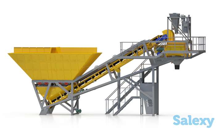 Мобильный бетонный завод QB-55, фотография 2