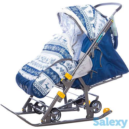 Санка коляска Nika Pikate г. Актау ДОСТАВКА КРЕДИТ ГАРАНТИЯ, фотография 6