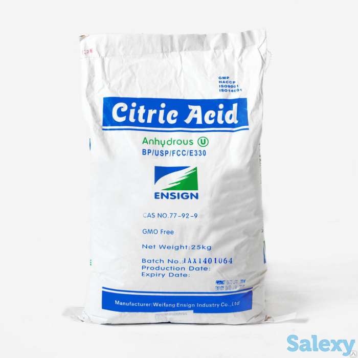 Лимонная кислота, цитрат натрия (натрий лимоннокислый), фотография 2