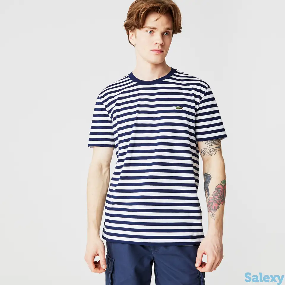 Мужская футболка lacoste slim fit, фотография 1