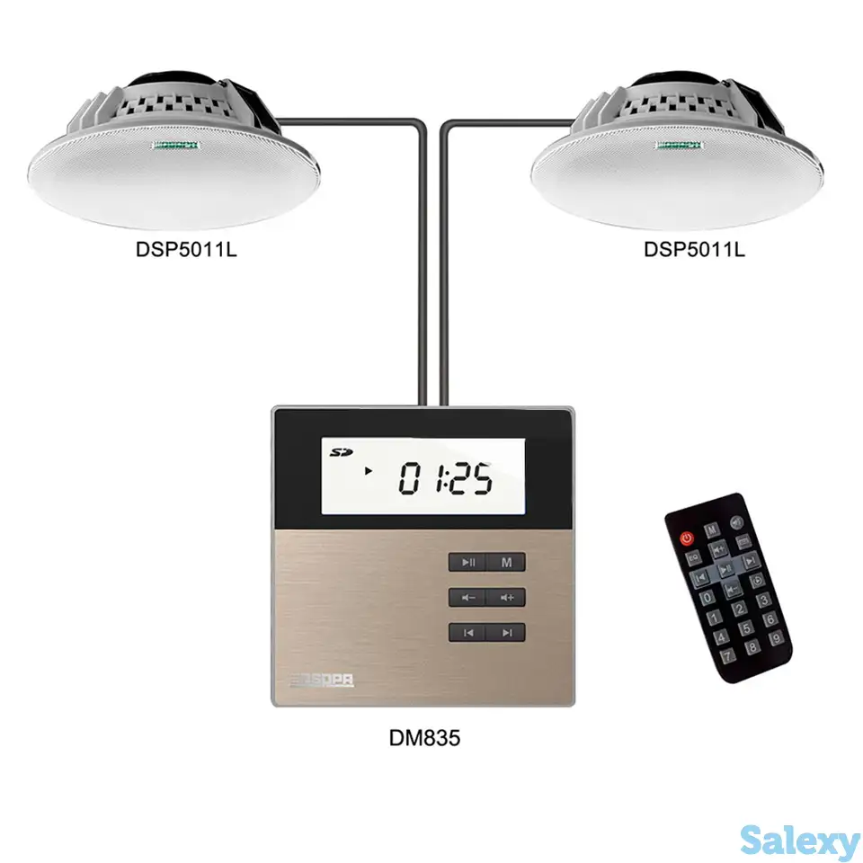 Активный музыкальный комплект dsppa dm835b, фотография 1