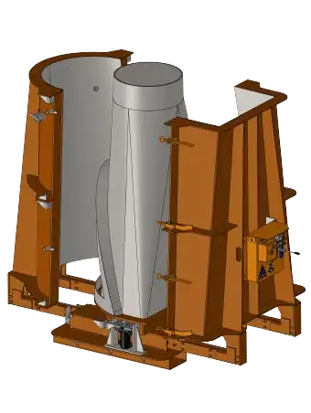 Оборудование для формовки бетонных изделий с раструбом, Afinitas., фотография 5