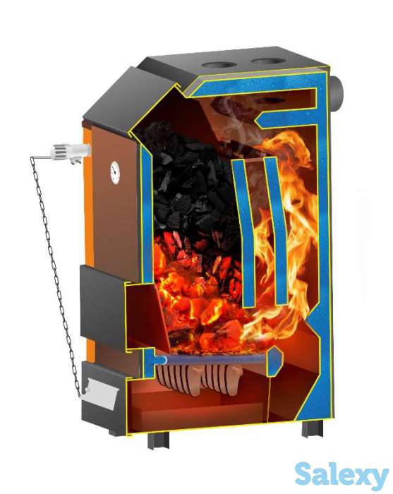 Котел длительного горения Магнум 15 кВт 20квт 30квт, фотография 2