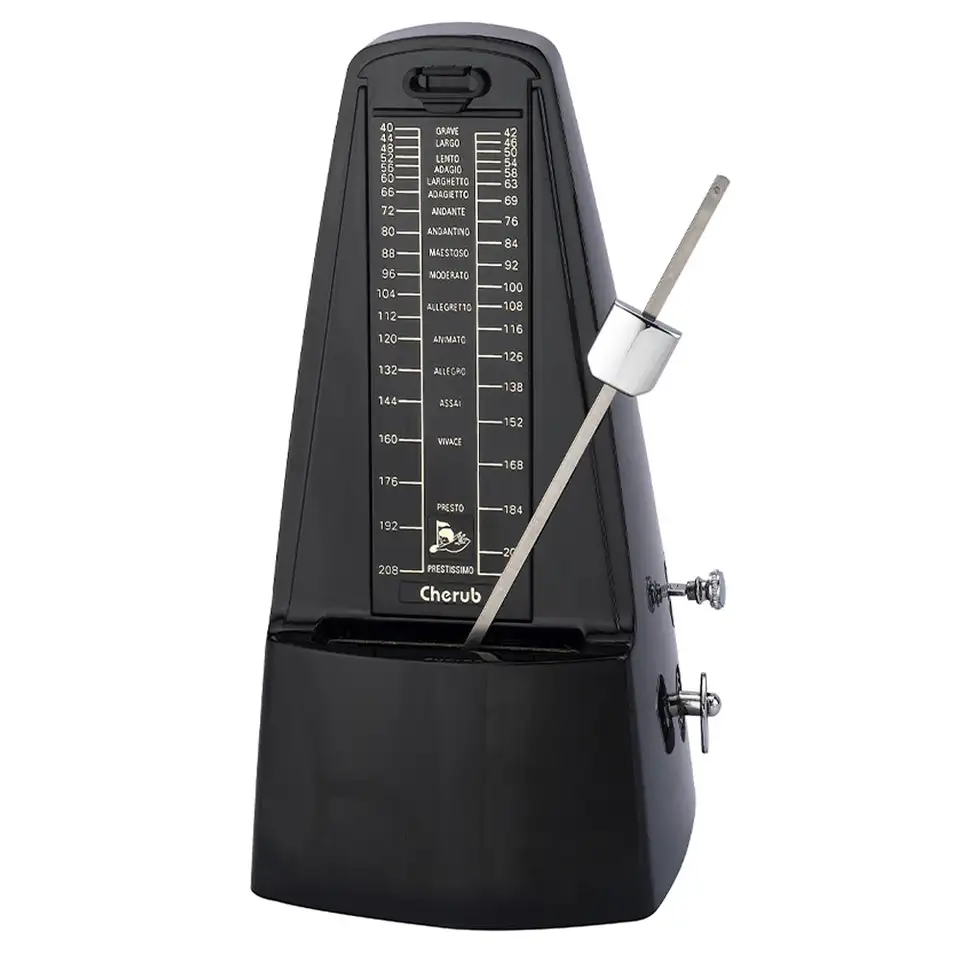 Метроном cherub wsm-330 black, фотография 1