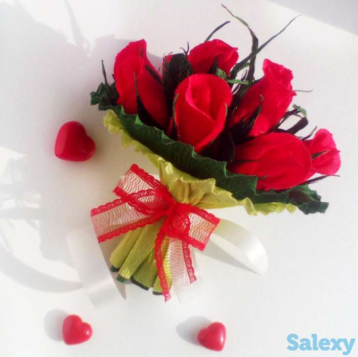 Букет из конфет - лучший подарок на 14 февраля, 8 марта, фотография 1